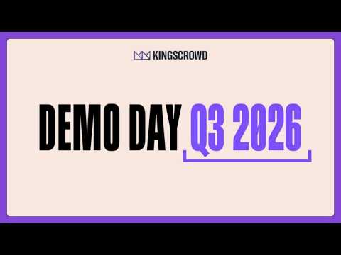 Kingscrowd Demo Day Q3 2026